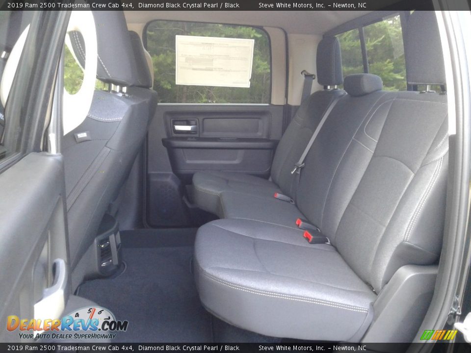 Rear Seat of 2019 Ram 2500 Tradesman Crew Cab 4x4 Photo #11