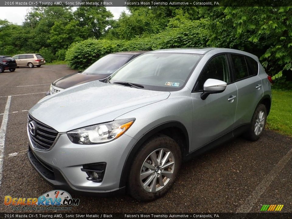 2016 Mazda CX-5 Touring AWD Sonic Silver Metallic / Black Photo #1