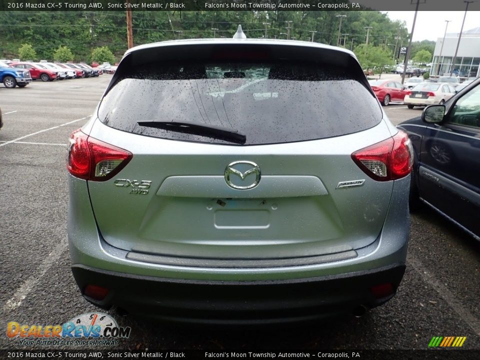 2016 Mazda CX-5 Touring AWD Sonic Silver Metallic / Black Photo #3