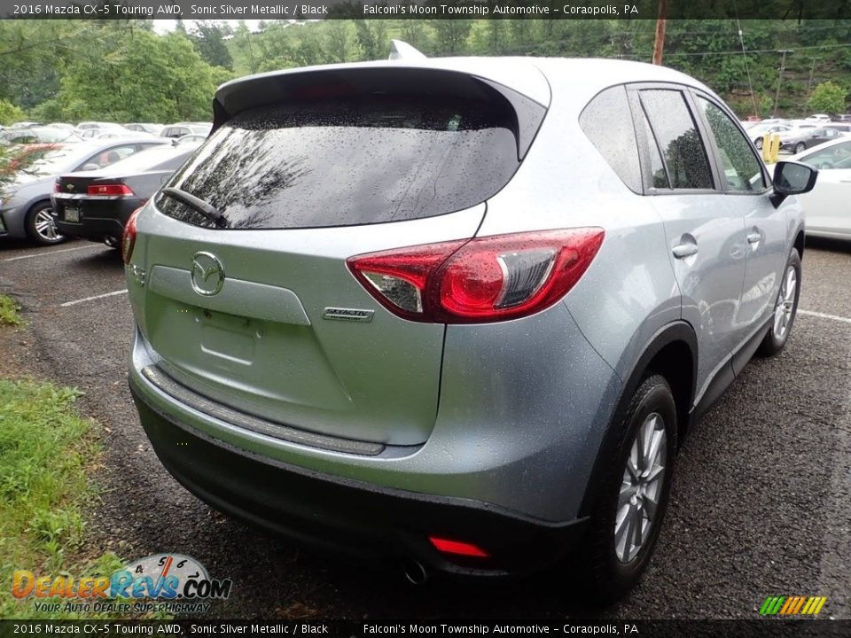 2016 Mazda CX-5 Touring AWD Sonic Silver Metallic / Black Photo #4