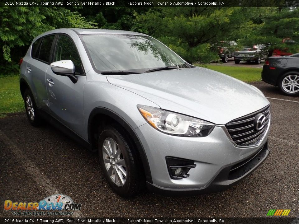 2016 Mazda CX-5 Touring AWD Sonic Silver Metallic / Black Photo #5
