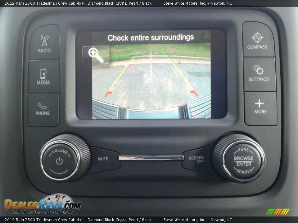 2019 Ram 2500 Tradesman Crew Cab 4x4 Diamond Black Crystal Pearl / Black Photo #20
