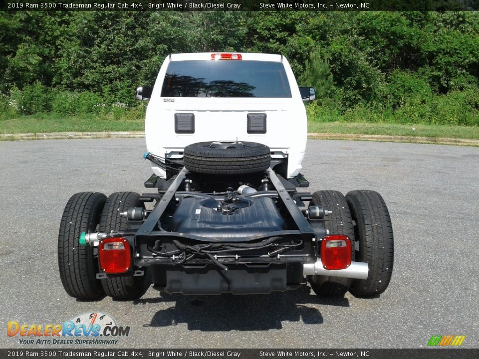 2019 Ram 3500 Tradesman Regular Cab 4x4 Bright White / Black/Diesel Gray Photo #7