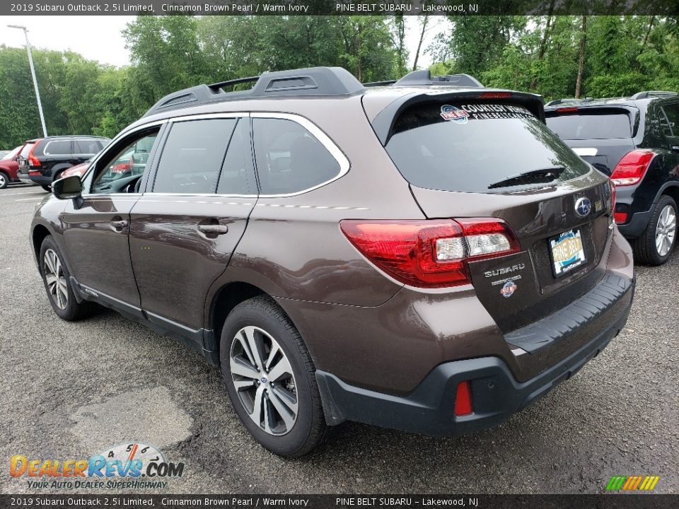 2019 Subaru Outback 2.5i Limited Cinnamon Brown Pearl / Warm Ivory Photo #2