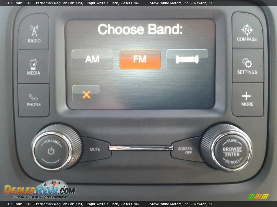 2019 Ram 3500 Tradesman Regular Cab 4x4 Bright White / Black/Diesel Gray Photo #20