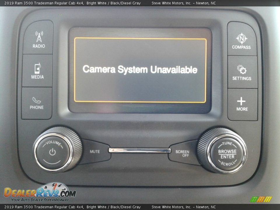 2019 Ram 3500 Tradesman Regular Cab 4x4 Bright White / Black/Diesel Gray Photo #21