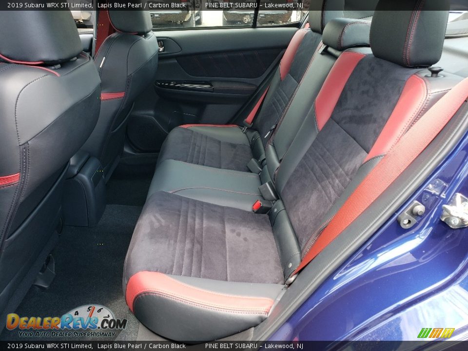 Rear Seat of 2019 Subaru WRX STI Limited Photo #6