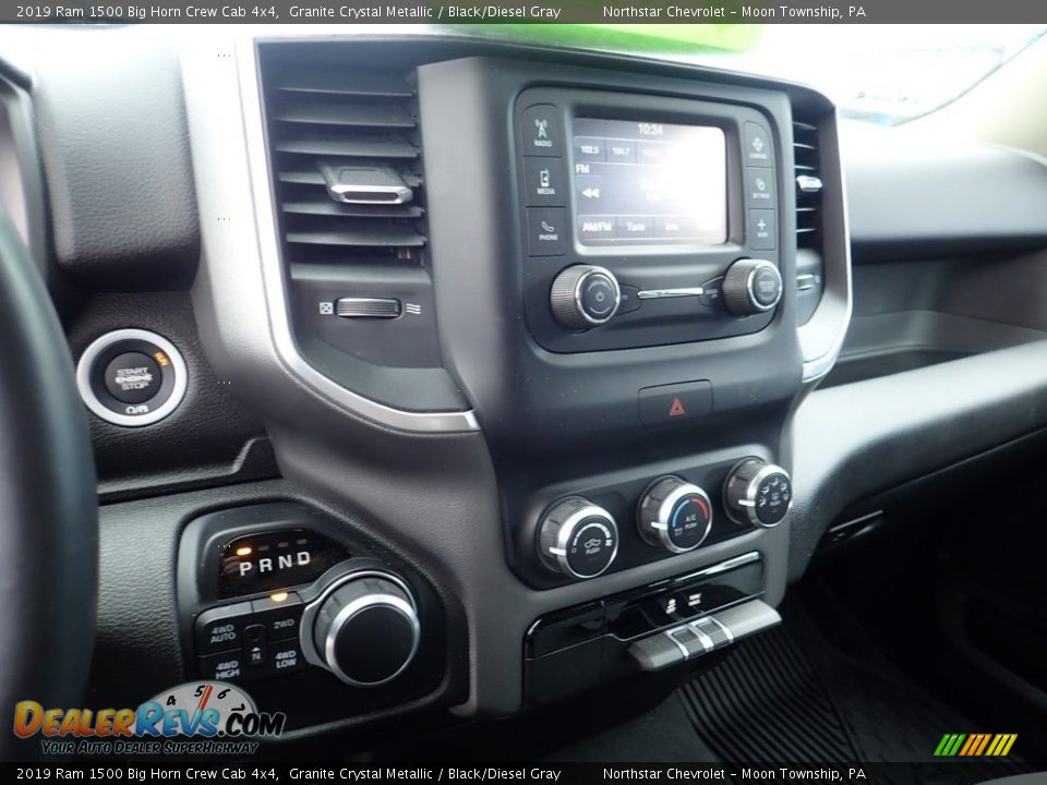 2019 Ram 1500 Big Horn Crew Cab 4x4 Granite Crystal Metallic / Black/Diesel Gray Photo #27