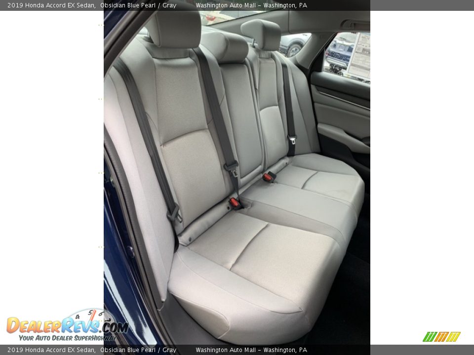 2019 Honda Accord EX Sedan Obsidian Blue Pearl / Gray Photo #23