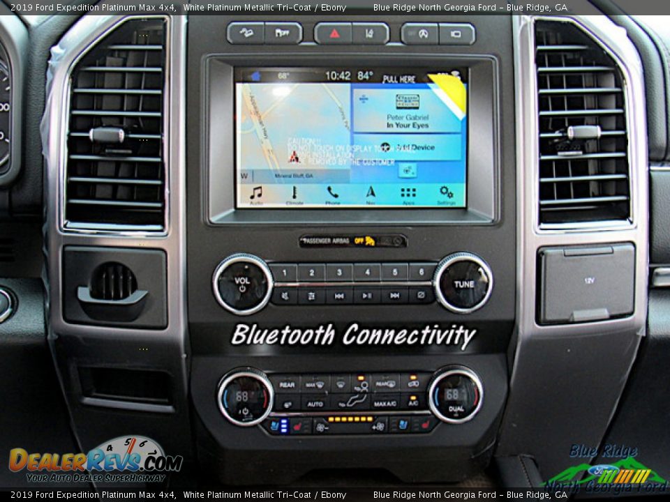 2019 Ford Expedition Platinum Max 4x4 White Platinum Metallic Tri-Coat / Ebony Photo #20