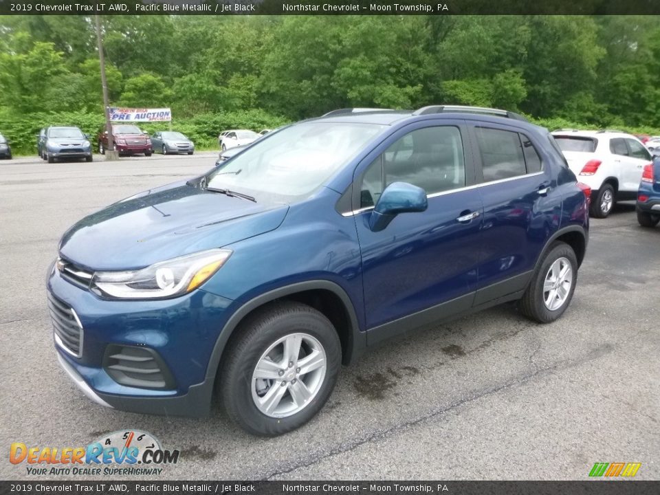 2019 Chevrolet Trax LT AWD Pacific Blue Metallic / Jet Black Photo #1