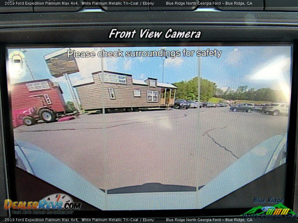 2019 Ford Expedition Platinum Max 4x4 White Platinum Metallic Tri-Coat / Ebony Photo #23