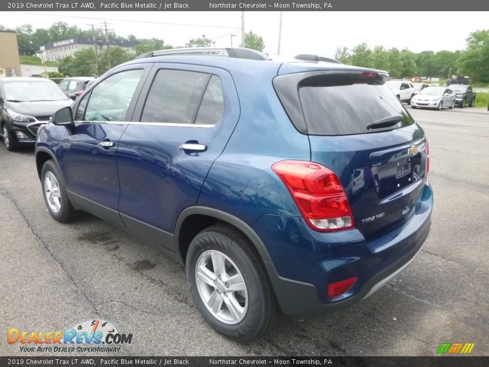 2019 Chevrolet Trax LT AWD Pacific Blue Metallic / Jet Black Photo #3