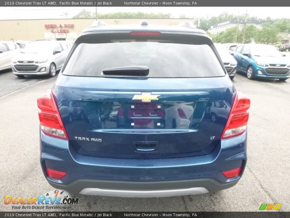 2019 Chevrolet Trax LT AWD Pacific Blue Metallic / Jet Black Photo #4
