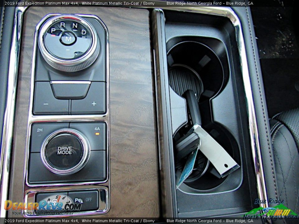 2019 Ford Expedition Platinum Max 4x4 White Platinum Metallic Tri-Coat / Ebony Photo #26