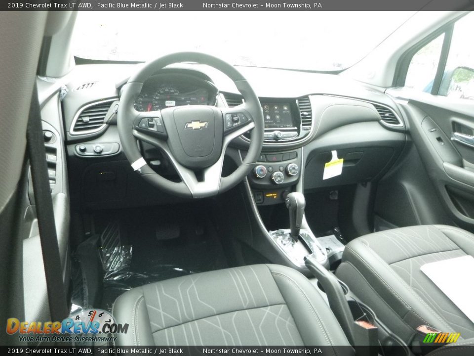 2019 Chevrolet Trax LT AWD Pacific Blue Metallic / Jet Black Photo #13