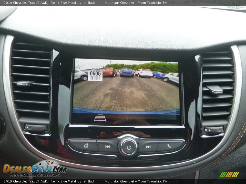 2019 Chevrolet Trax LT AWD Pacific Blue Metallic / Jet Black Photo #18