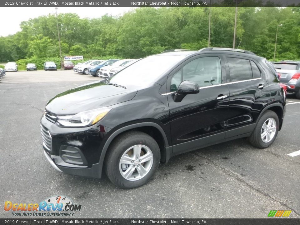 2019 Chevrolet Trax LT AWD Mosaic Black Metallic / Jet Black Photo #1
