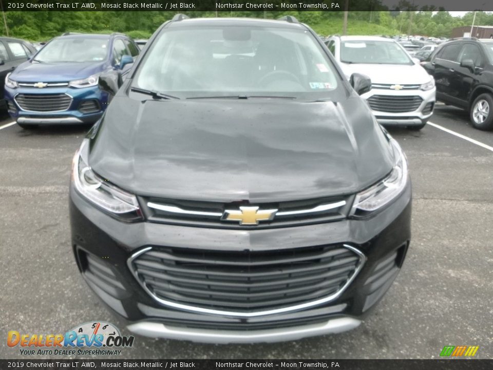 2019 Chevrolet Trax LT AWD Mosaic Black Metallic / Jet Black Photo #8