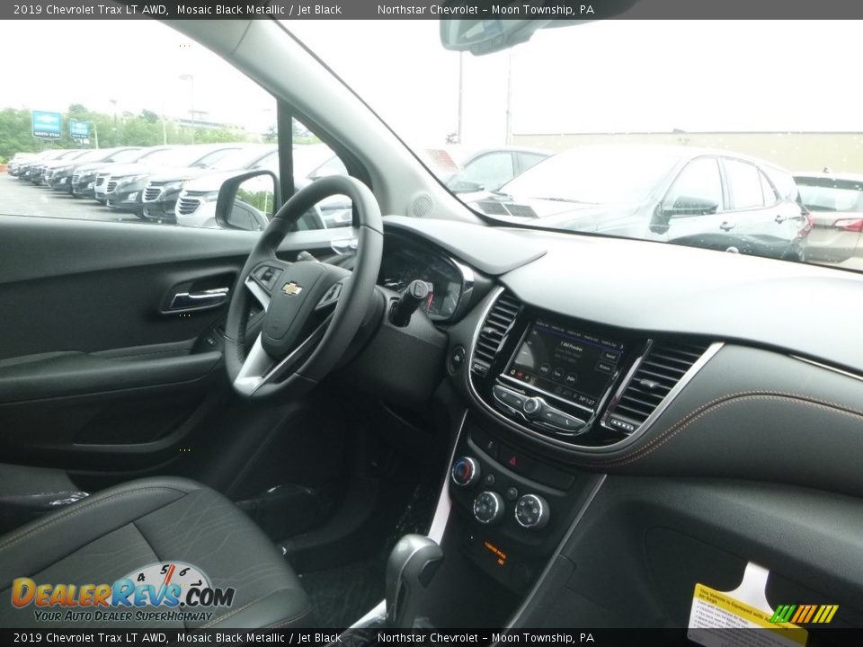 2019 Chevrolet Trax LT AWD Mosaic Black Metallic / Jet Black Photo #11
