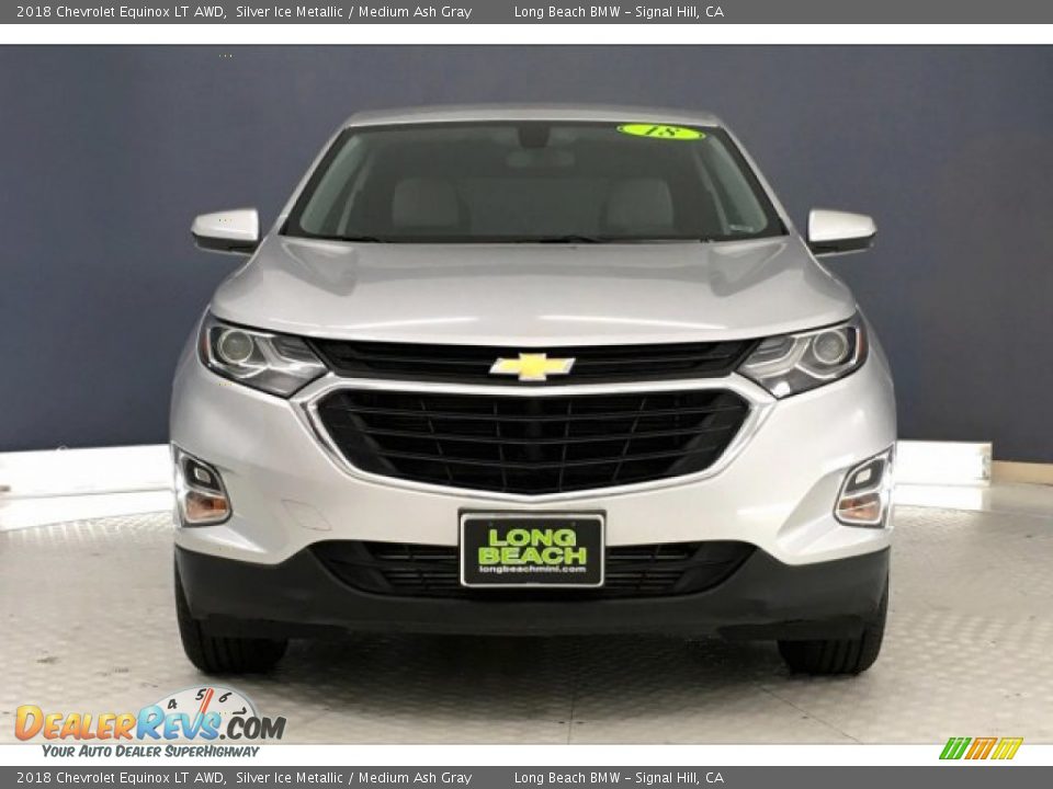 2018 Chevrolet Equinox LT AWD Silver Ice Metallic / Medium Ash Gray Photo #2