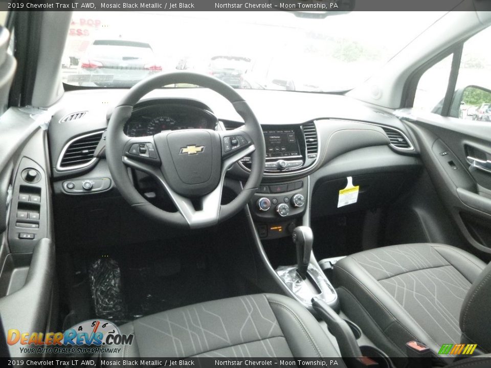 2019 Chevrolet Trax LT AWD Mosaic Black Metallic / Jet Black Photo #13