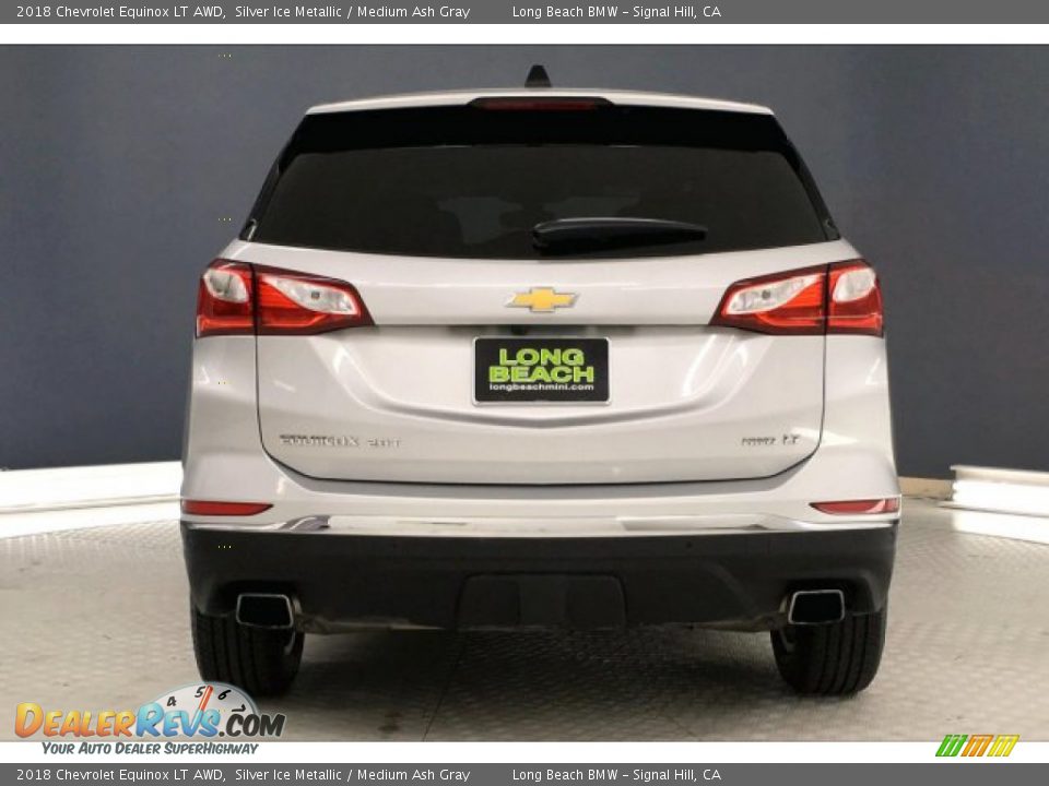 2018 Chevrolet Equinox LT AWD Silver Ice Metallic / Medium Ash Gray Photo #3
