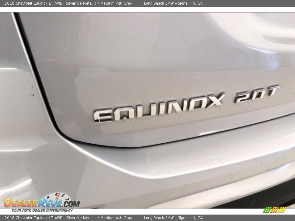 2018 Chevrolet Equinox LT AWD Silver Ice Metallic / Medium Ash Gray Photo #7