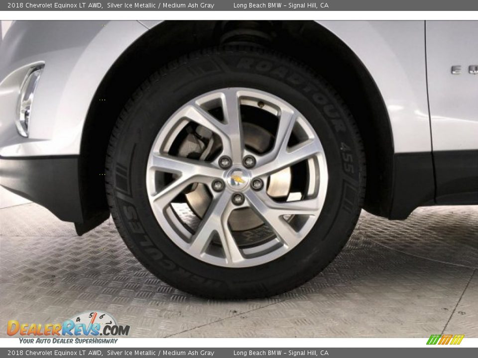 2018 Chevrolet Equinox LT AWD Silver Ice Metallic / Medium Ash Gray Photo #8