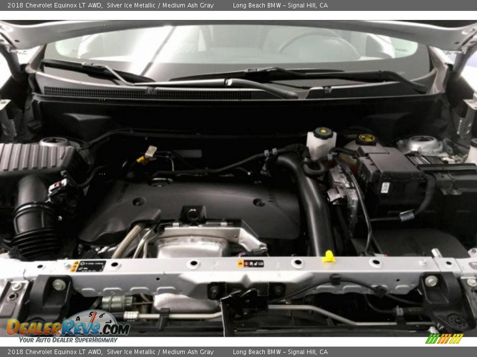 2018 Chevrolet Equinox LT AWD Silver Ice Metallic / Medium Ash Gray Photo #9