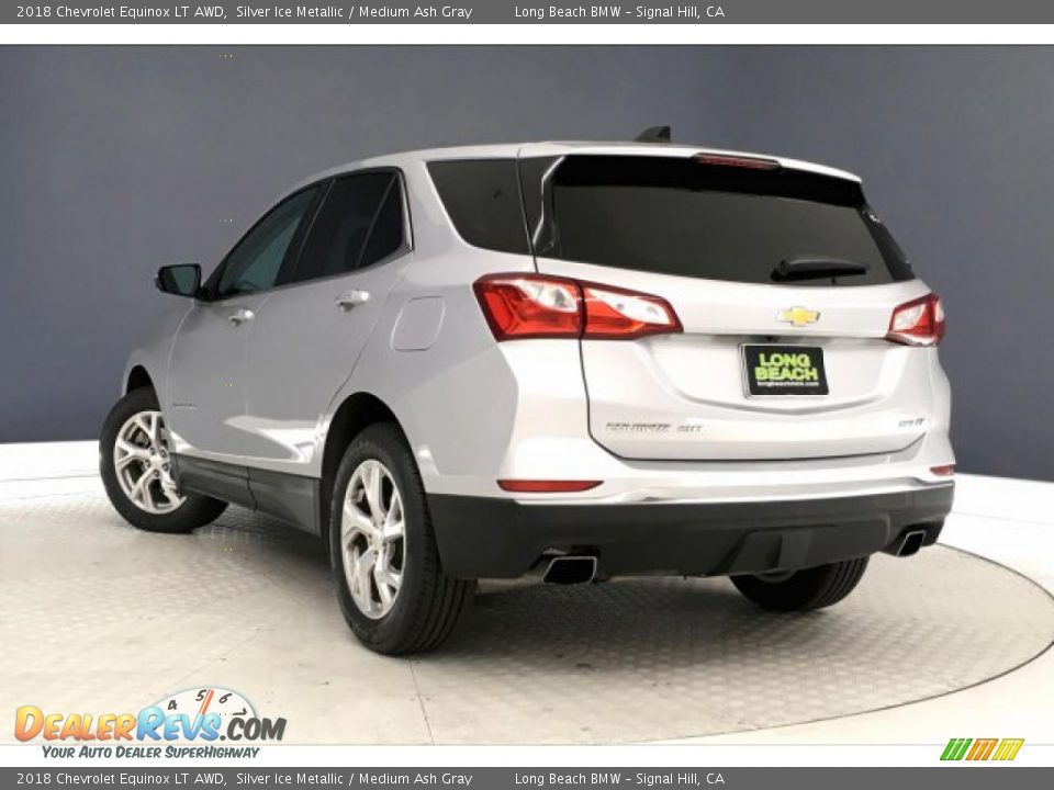 2018 Chevrolet Equinox LT AWD Silver Ice Metallic / Medium Ash Gray Photo #10