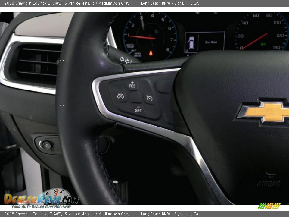 2018 Chevrolet Equinox LT AWD Silver Ice Metallic / Medium Ash Gray Photo #14