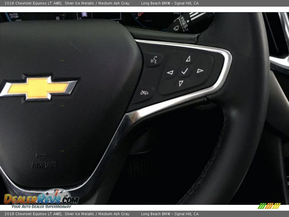 2018 Chevrolet Equinox LT AWD Silver Ice Metallic / Medium Ash Gray Photo #15