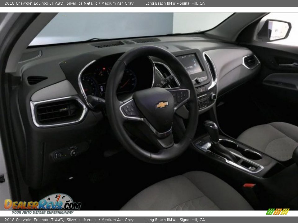 2018 Chevrolet Equinox LT AWD Silver Ice Metallic / Medium Ash Gray Photo #17