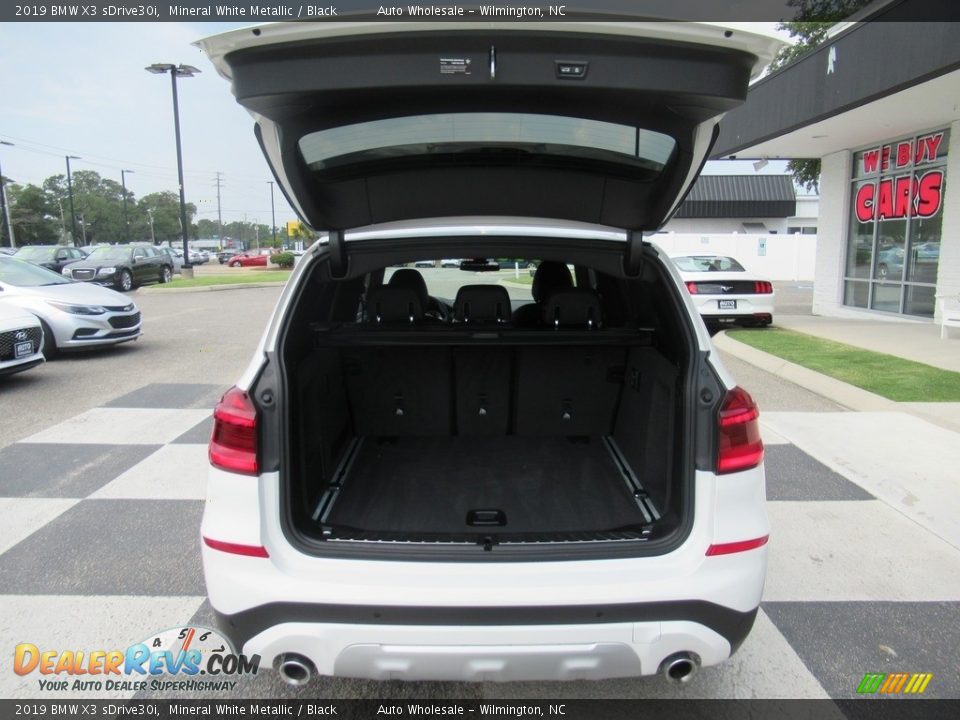 2019 BMW X3 sDrive30i Mineral White Metallic / Black Photo #5