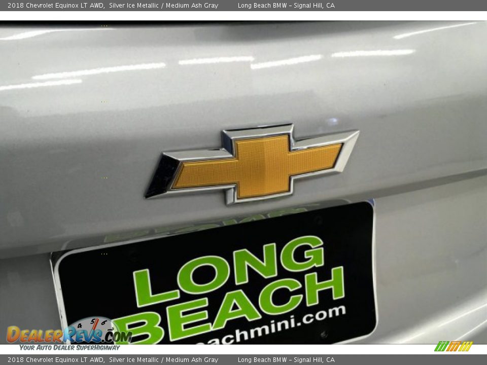 2018 Chevrolet Equinox LT AWD Silver Ice Metallic / Medium Ash Gray Photo #23