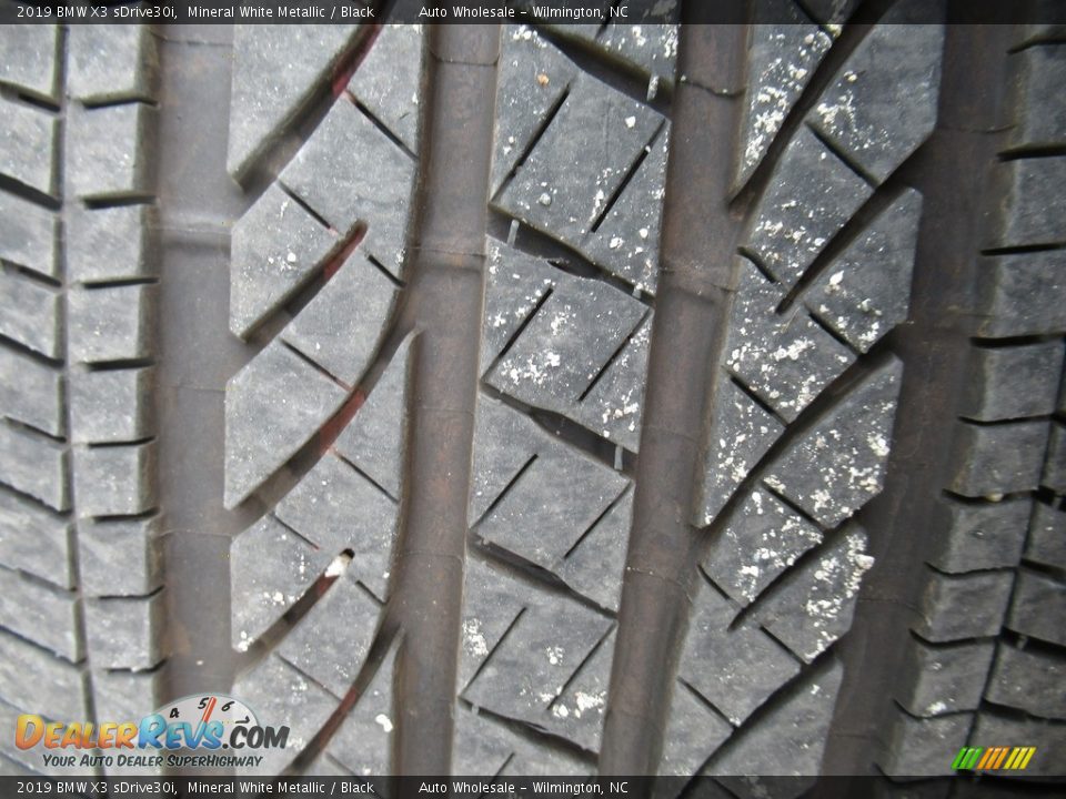 2019 BMW X3 sDrive30i Mineral White Metallic / Black Photo #8