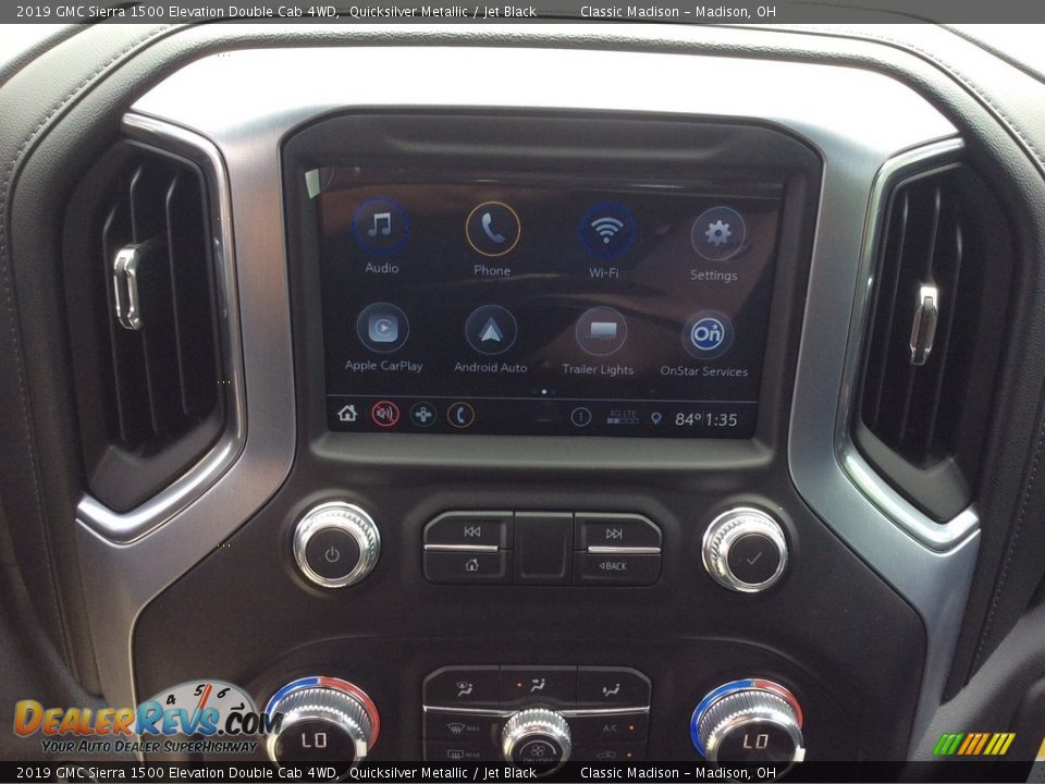 2019 GMC Sierra 1500 Elevation Double Cab 4WD Quicksilver Metallic / Jet Black Photo #14