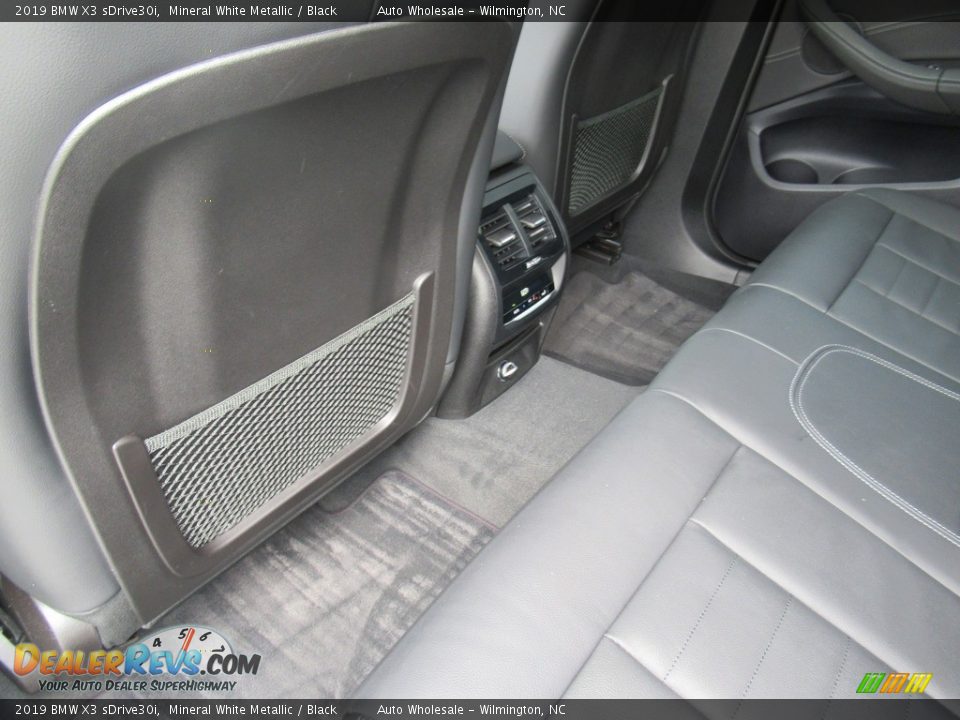 2019 BMW X3 sDrive30i Mineral White Metallic / Black Photo #10