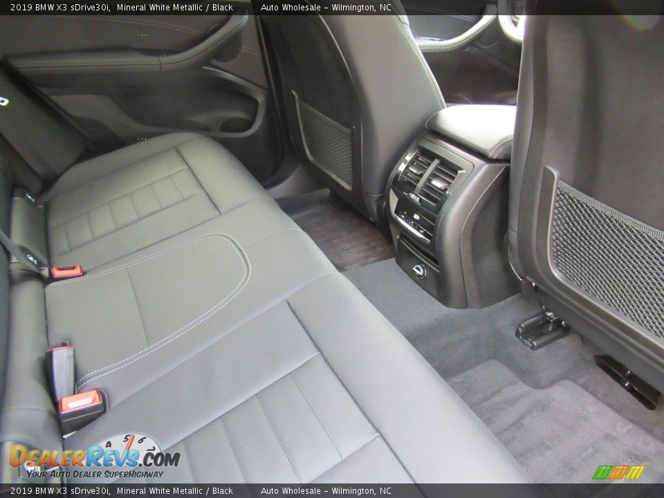 2019 BMW X3 sDrive30i Mineral White Metallic / Black Photo #12
