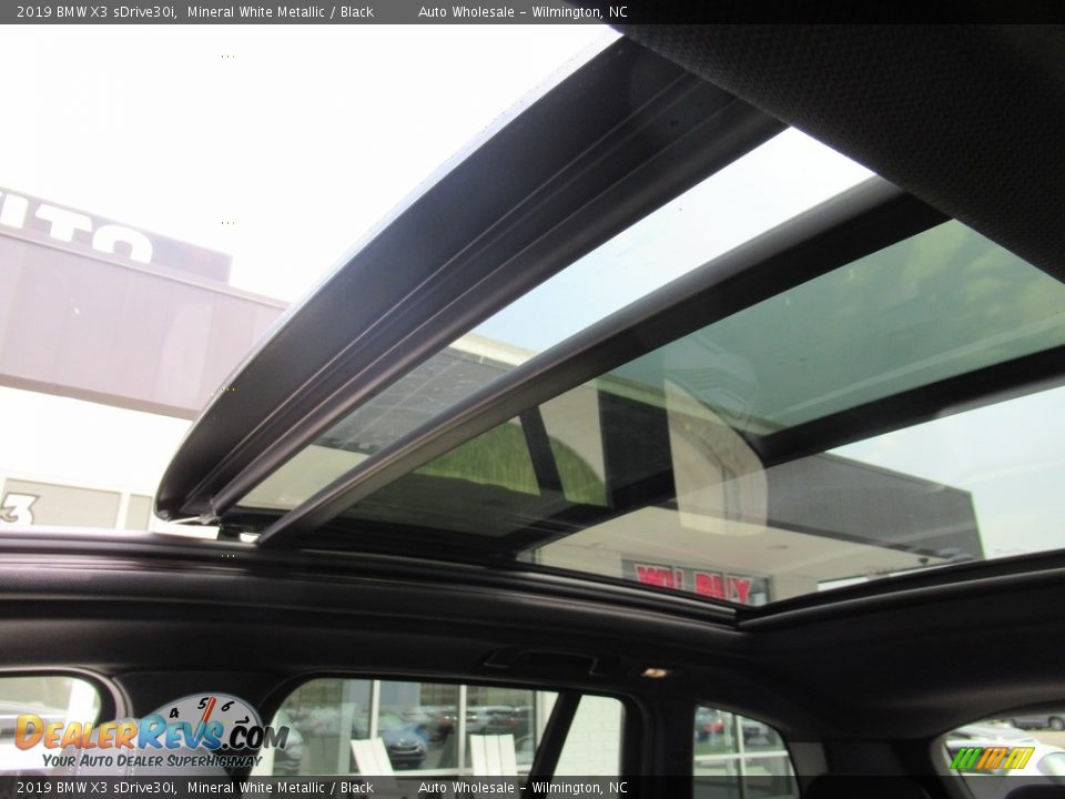 2019 BMW X3 sDrive30i Mineral White Metallic / Black Photo #13