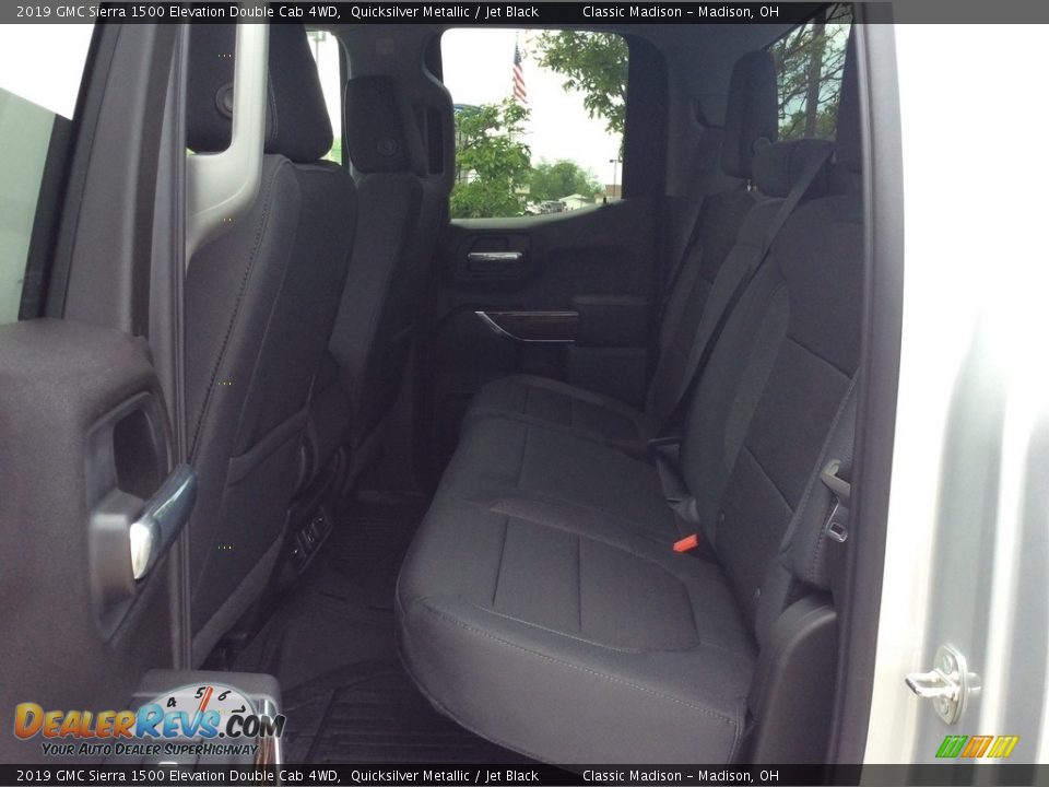 2019 GMC Sierra 1500 Elevation Double Cab 4WD Quicksilver Metallic / Jet Black Photo #21