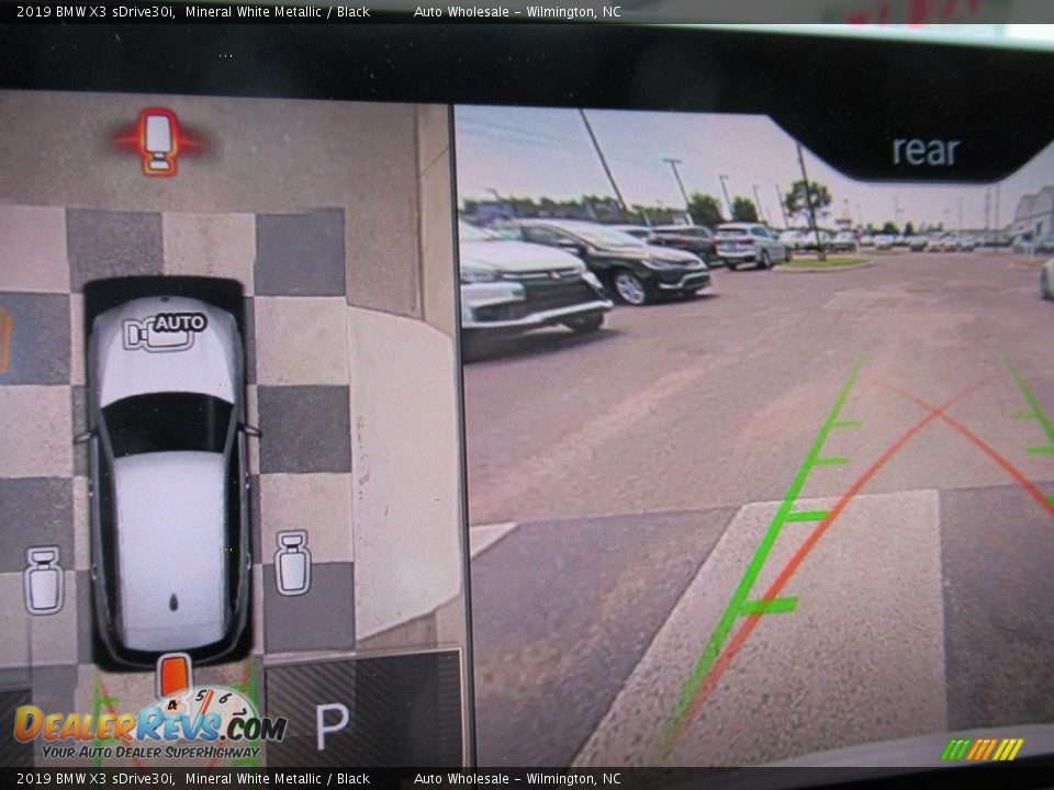 2019 BMW X3 sDrive30i Mineral White Metallic / Black Photo #18