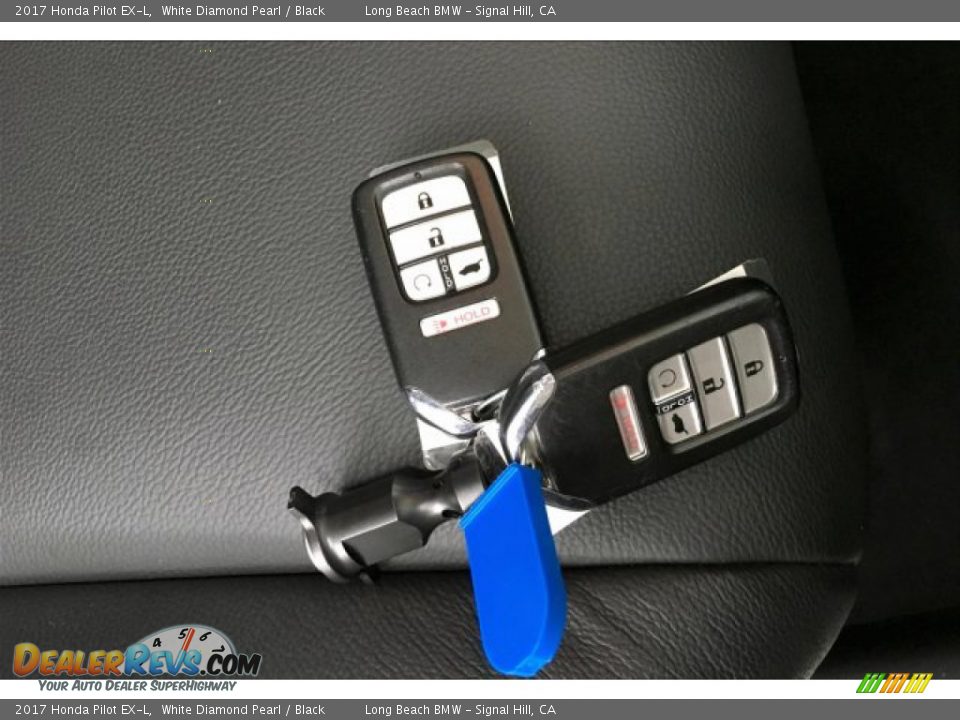 2017 Honda Pilot EX-L White Diamond Pearl / Black Photo #11