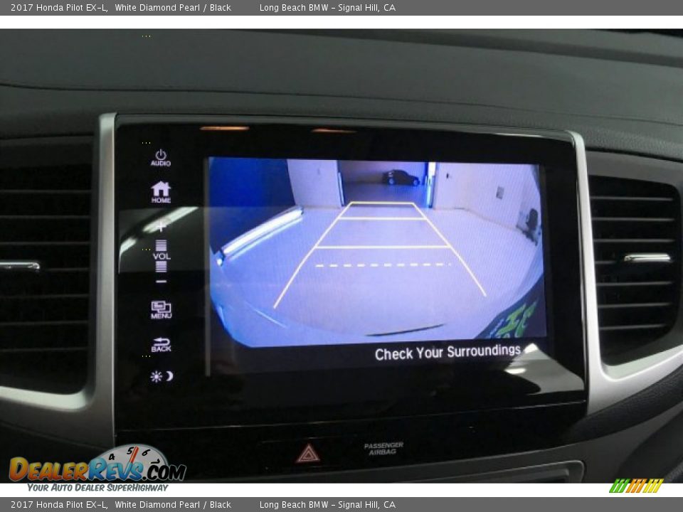 2017 Honda Pilot EX-L White Diamond Pearl / Black Photo #13