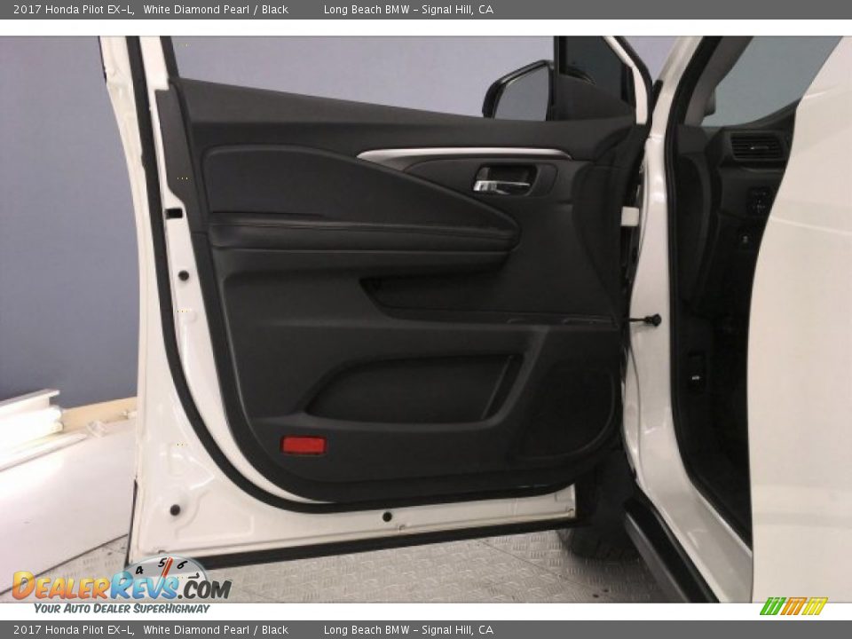 2017 Honda Pilot EX-L White Diamond Pearl / Black Photo #21