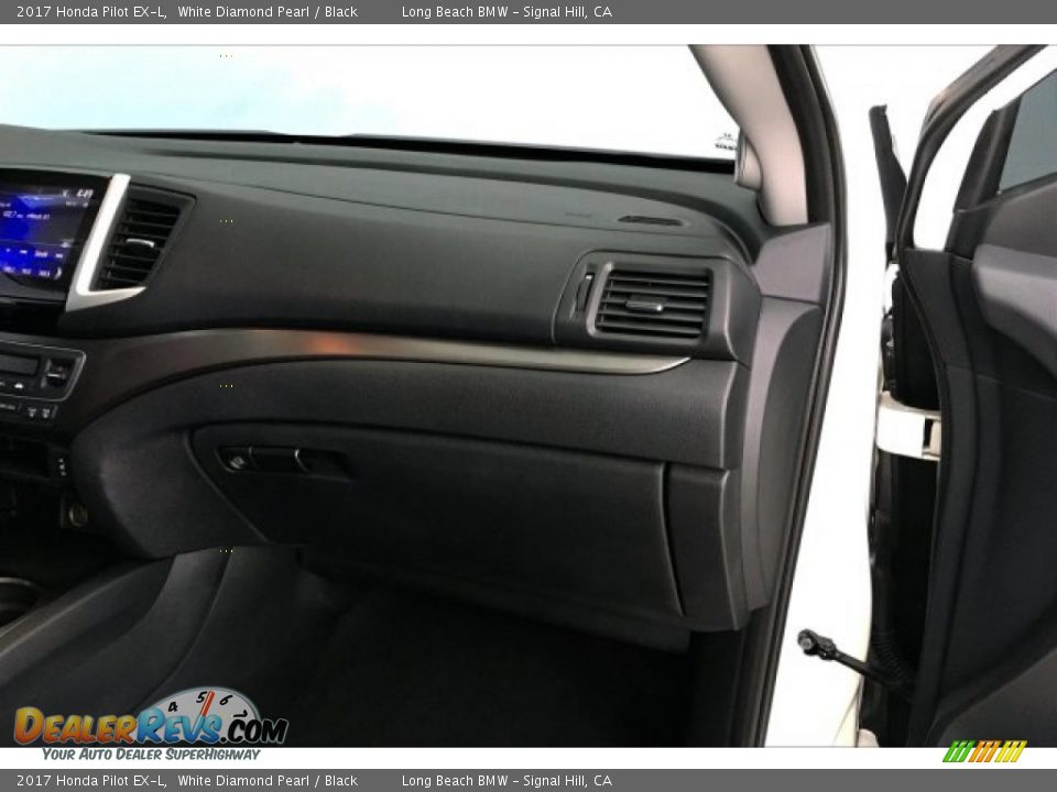 2017 Honda Pilot EX-L White Diamond Pearl / Black Photo #24