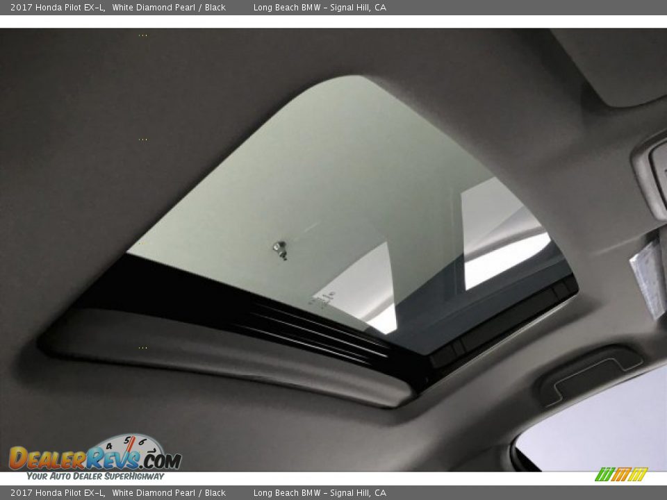 2017 Honda Pilot EX-L White Diamond Pearl / Black Photo #25