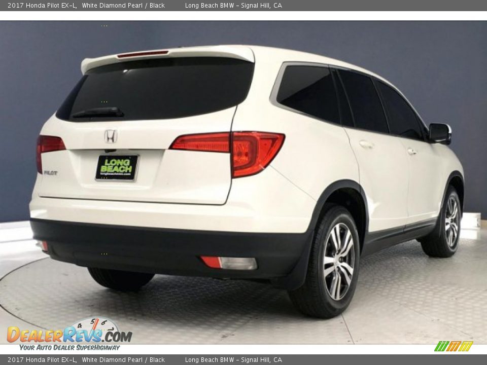 2017 Honda Pilot EX-L White Diamond Pearl / Black Photo #30