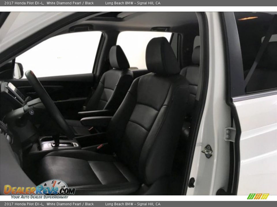 2017 Honda Pilot EX-L White Diamond Pearl / Black Photo #32